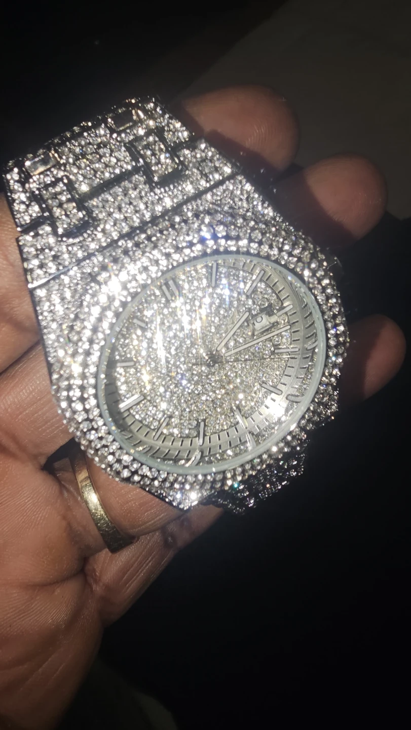 Iced Out  Wristwatch