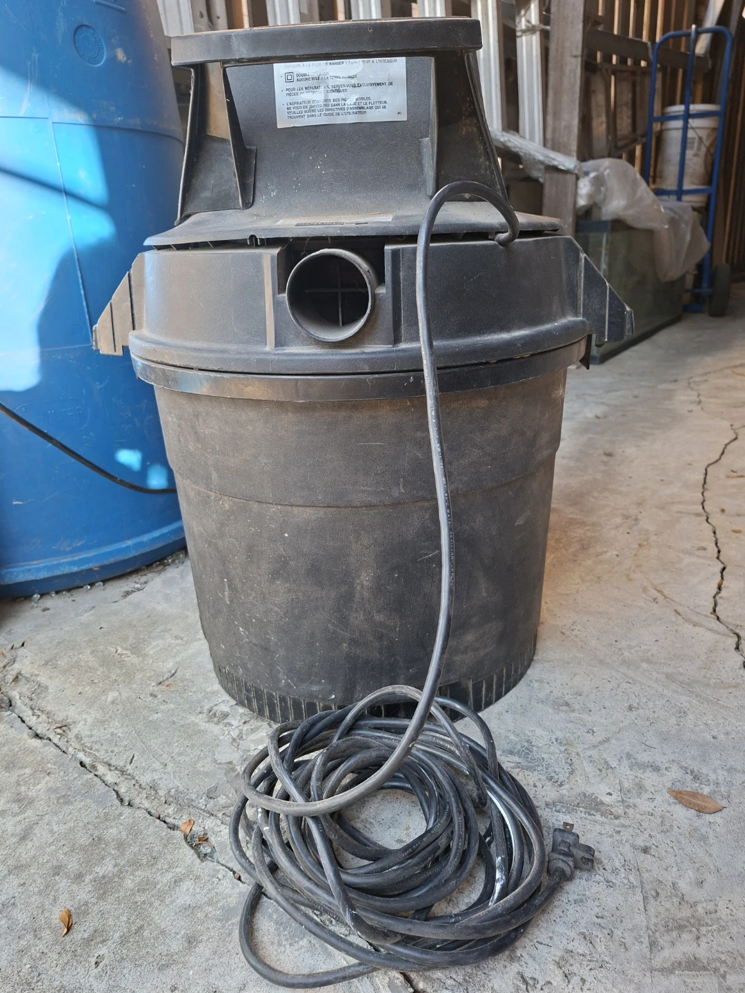Craftsman 45 Litre Shop Vacuum - photo 4