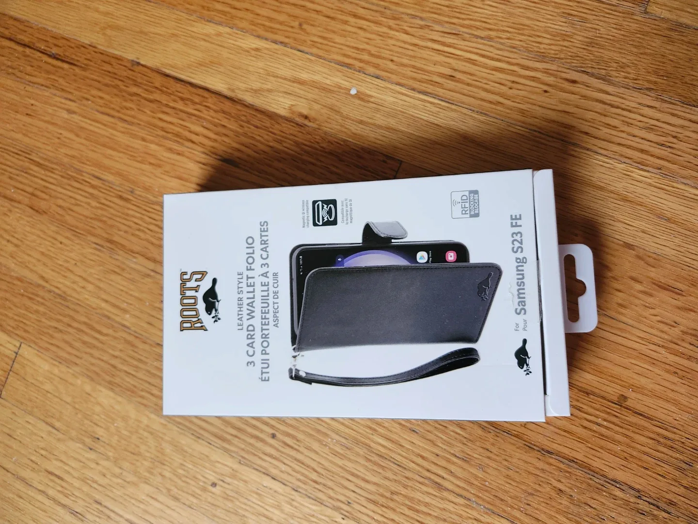 Roots 3 Card Folio Case for Samsung S23 FE