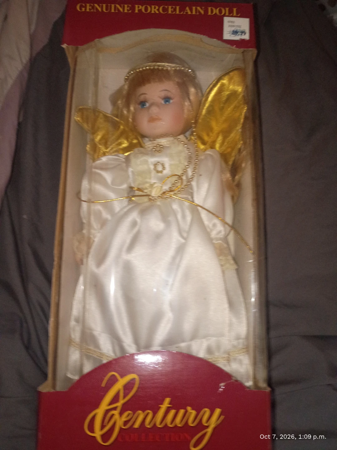 Century Collection Genuine Porcelain Angel Doll