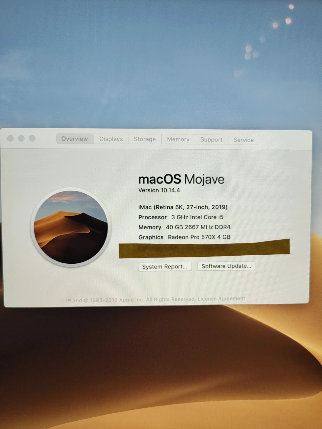2019 Apple iMac 27-inch Retina 5K 40GB RAM - photo 3