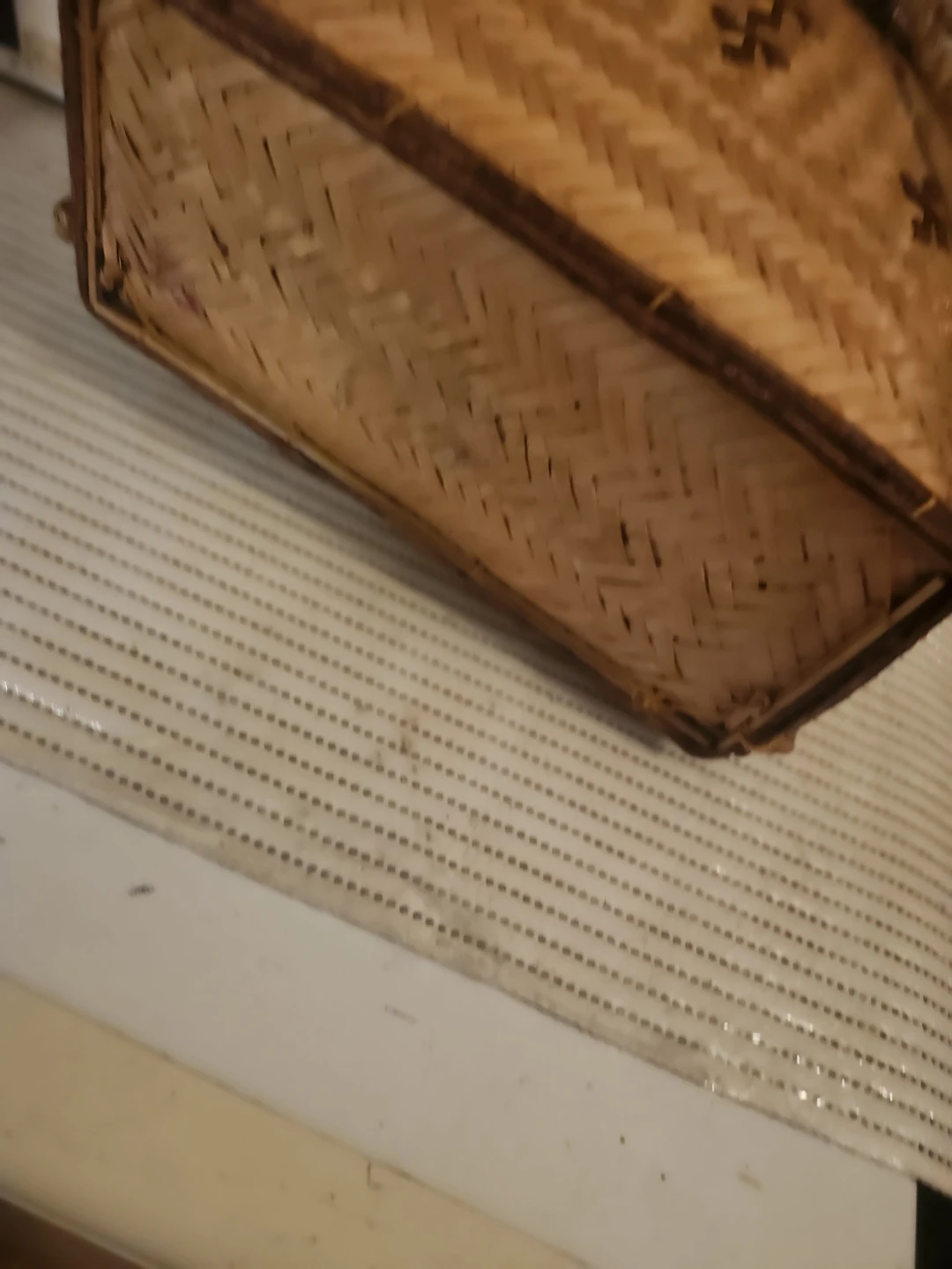 Handwoven Wicker Basket backpack - photo 3