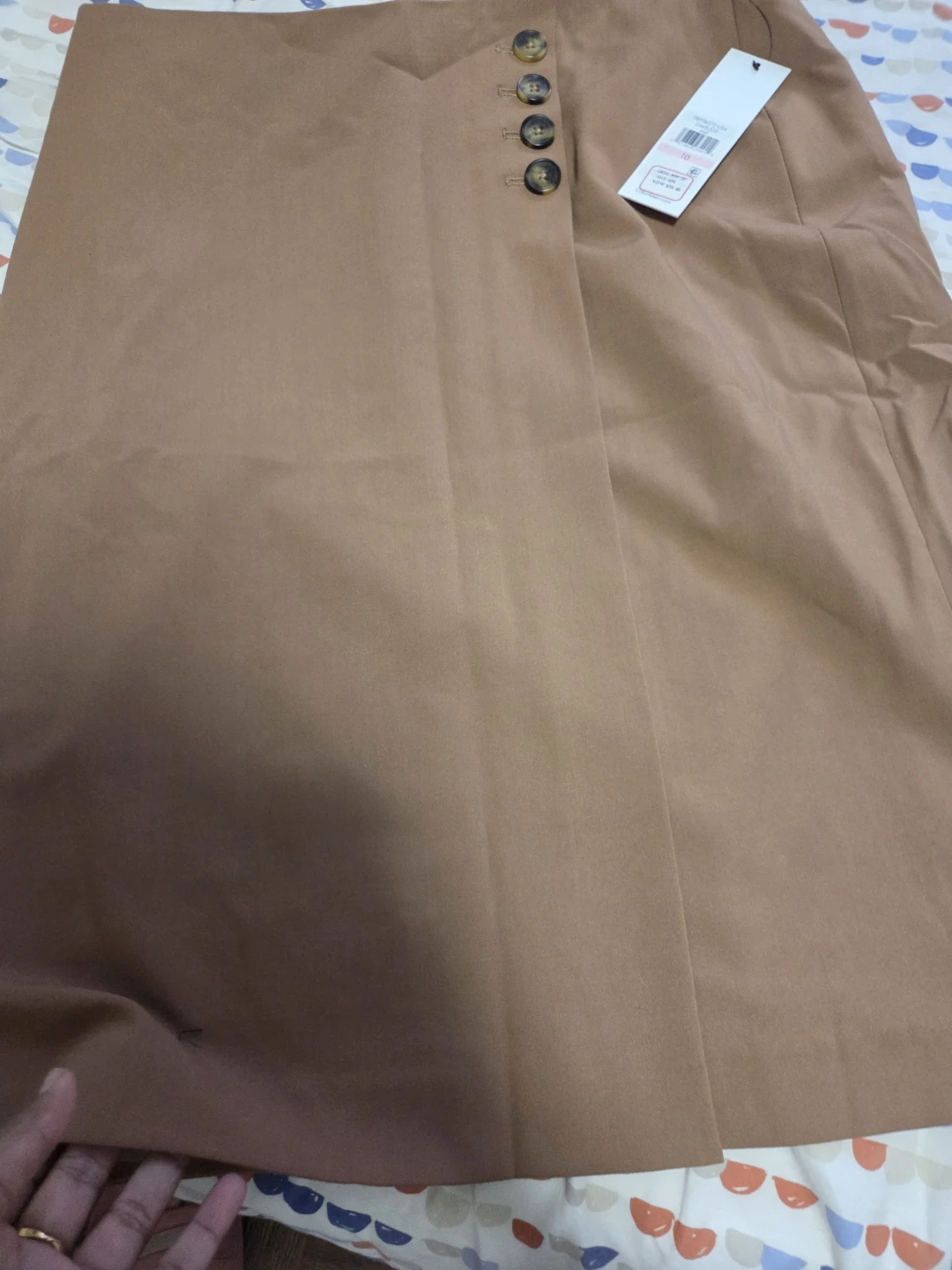 Calvin Klein Camel Midi Skirt - photo 2