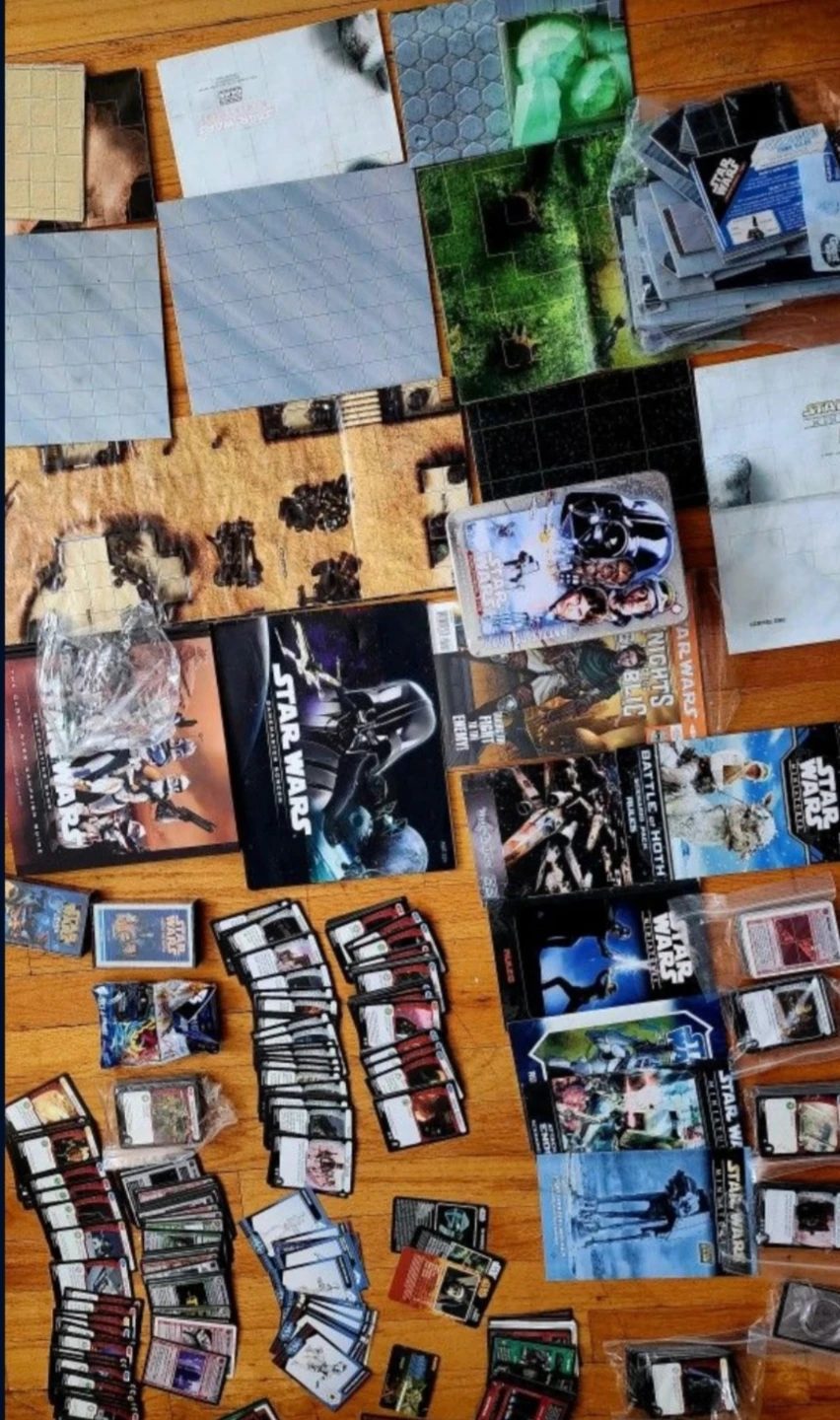 Star Wars Miniature and Roleplaying Game Collection 650 pieces