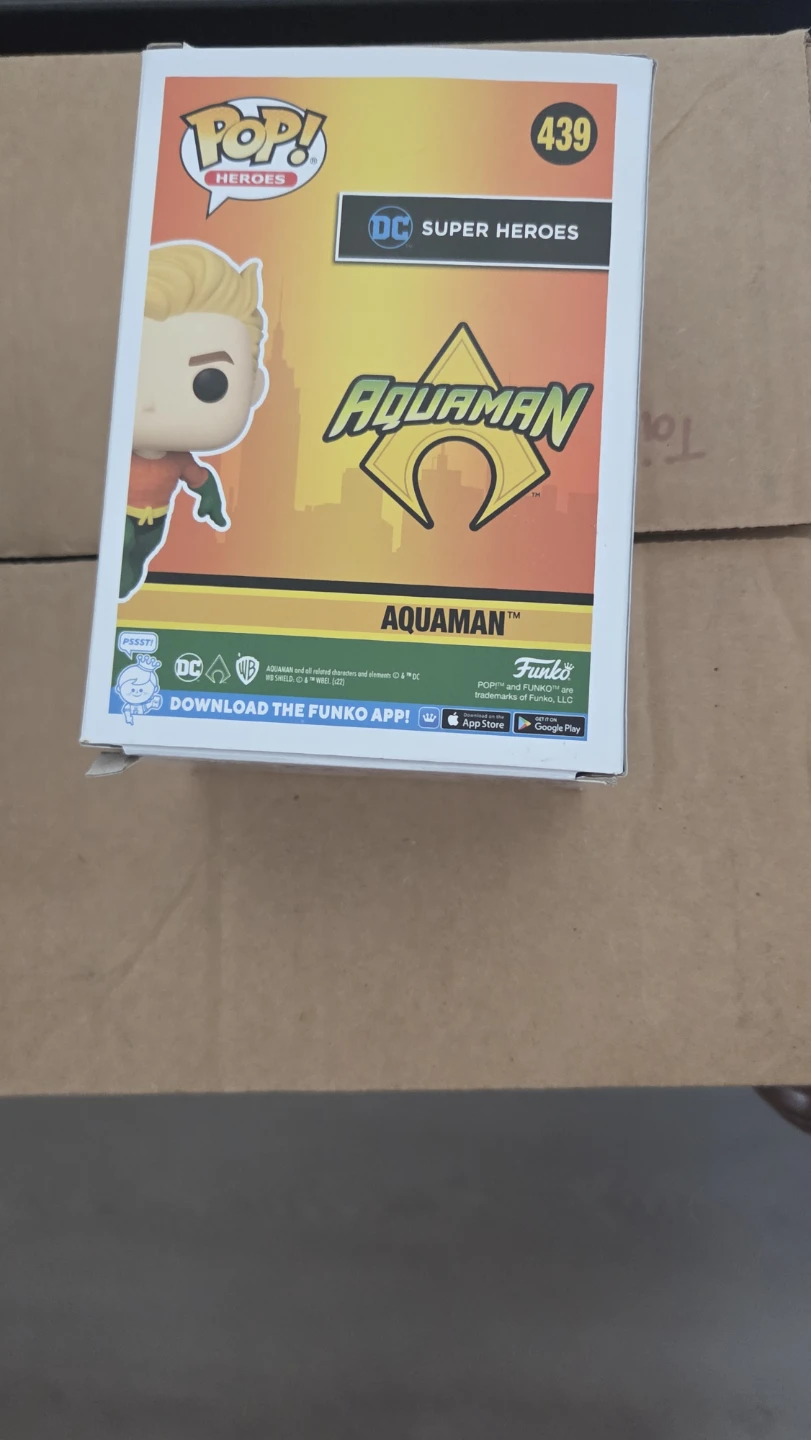 Funko Pop Aquaman 2022 Fall Convention Exclusive 439 - photo 2