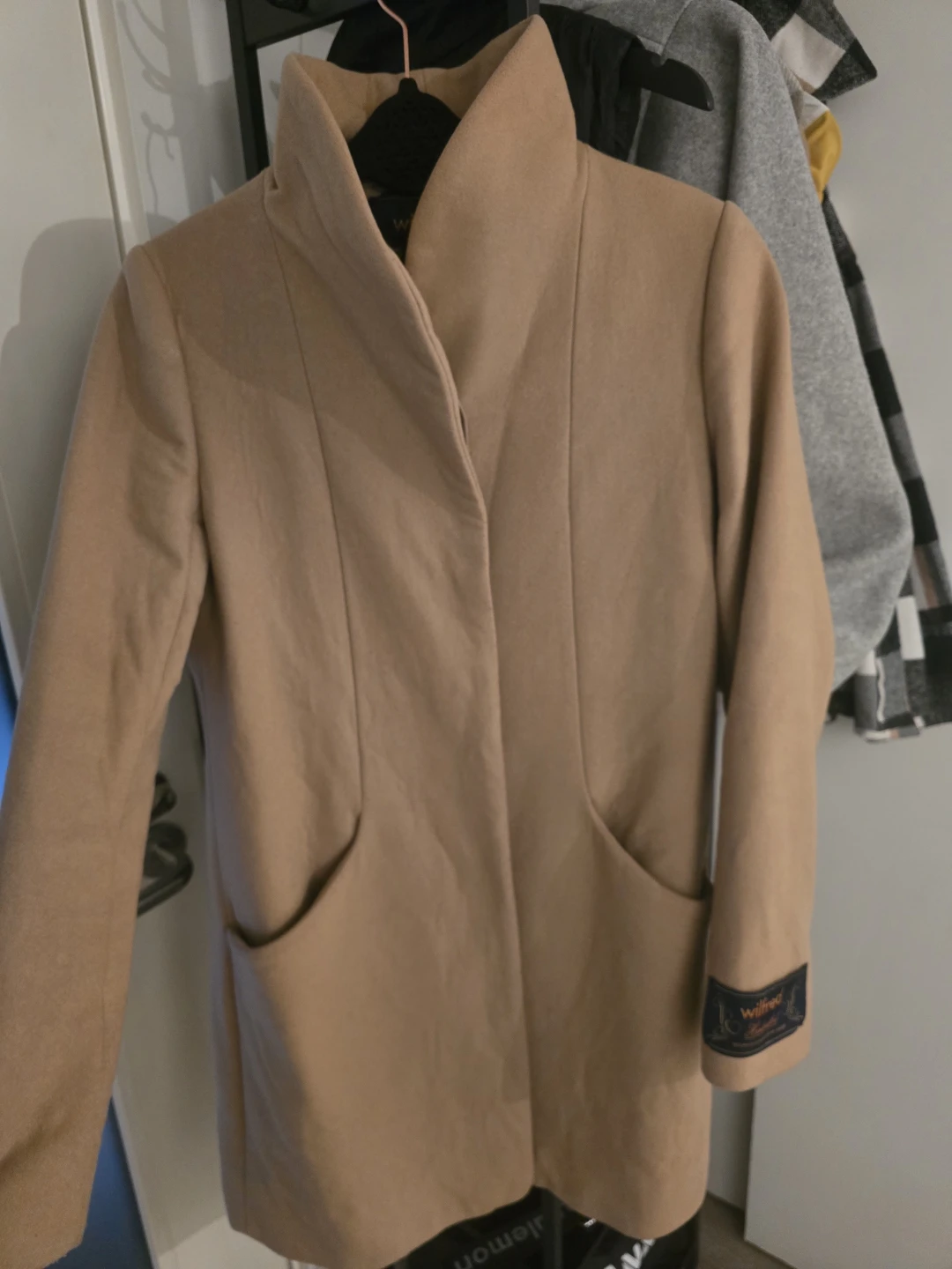Wilfred Cocoon Wool Coat