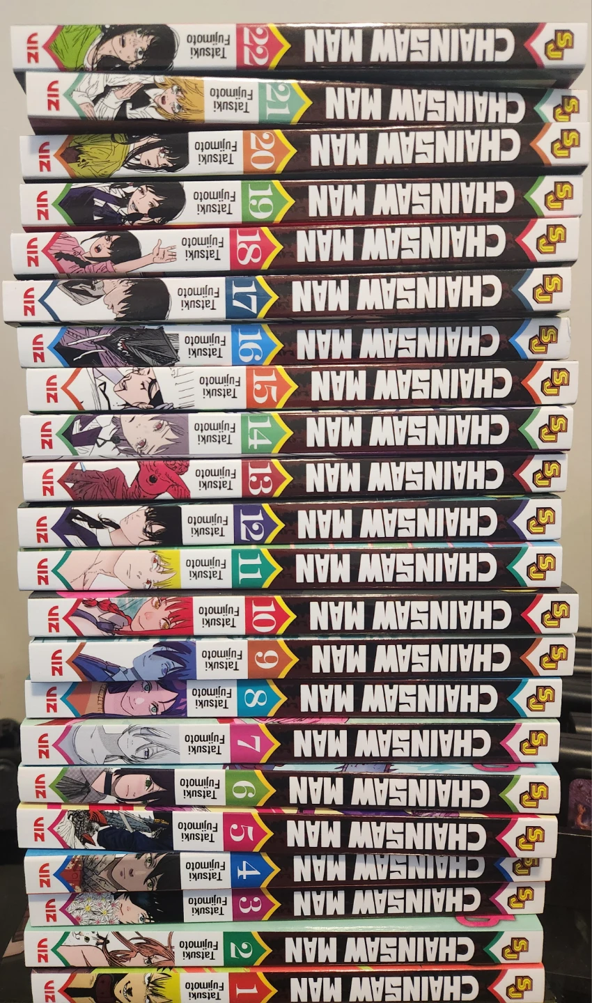 Chainsaw Man Manga Volumes 1-22