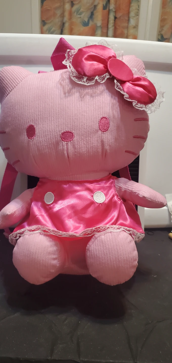 Hello Kitty Plush Backpack