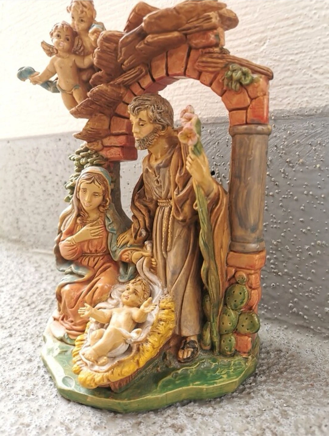 Vintage Fontanini #407 Italian Holy Family Nativity Scene - photo 4