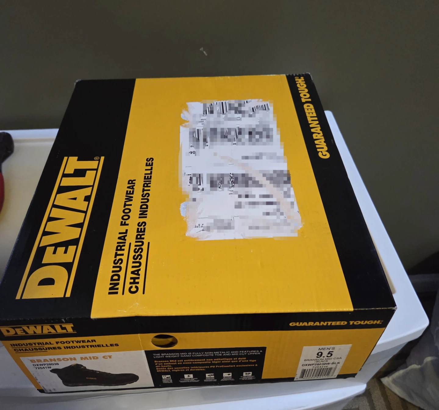 DeWalt composite toe work boots 9.5 - photo 3