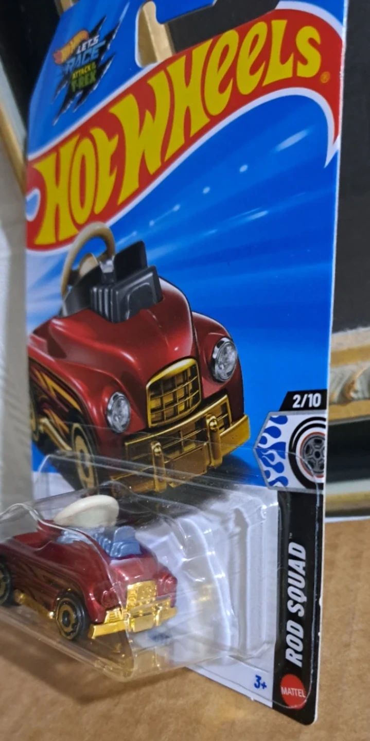 Hot Wheels Pedal Driver Rod Squad 1/64 Scale - photo 3