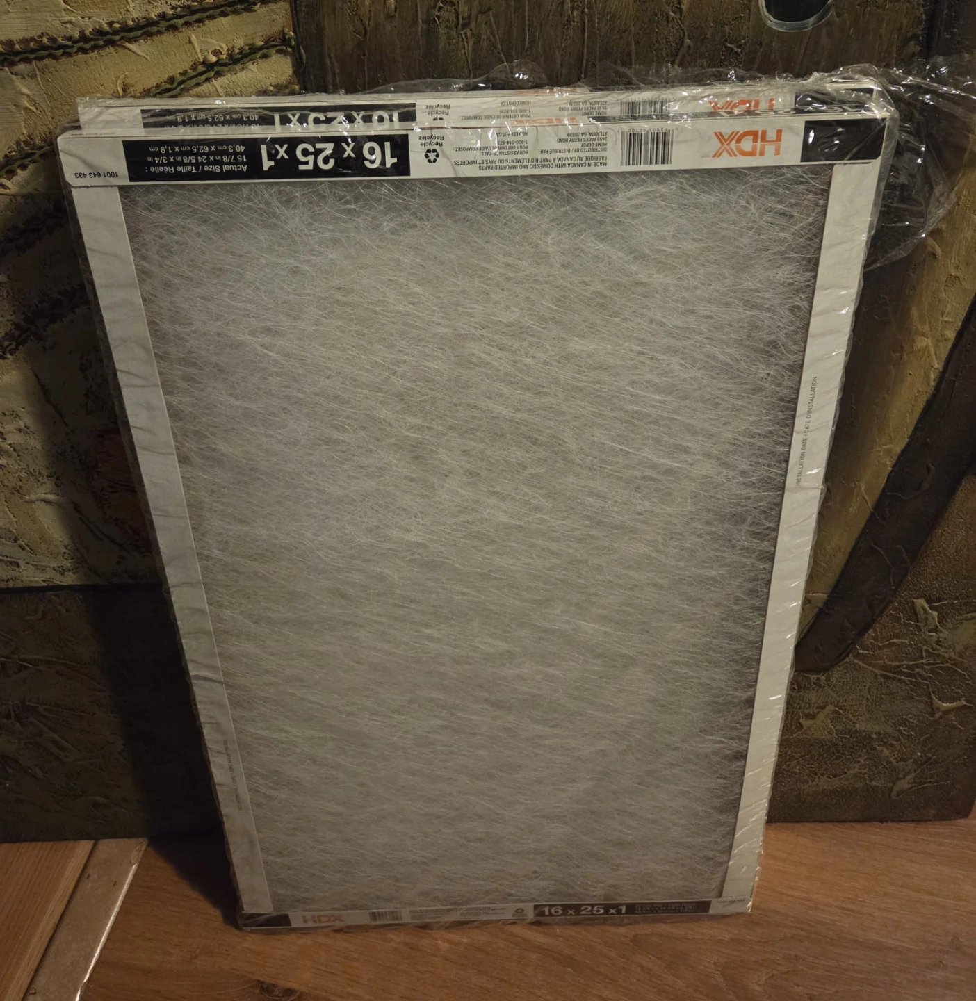 Two 16x25x1 Furnace Filters - photo 3