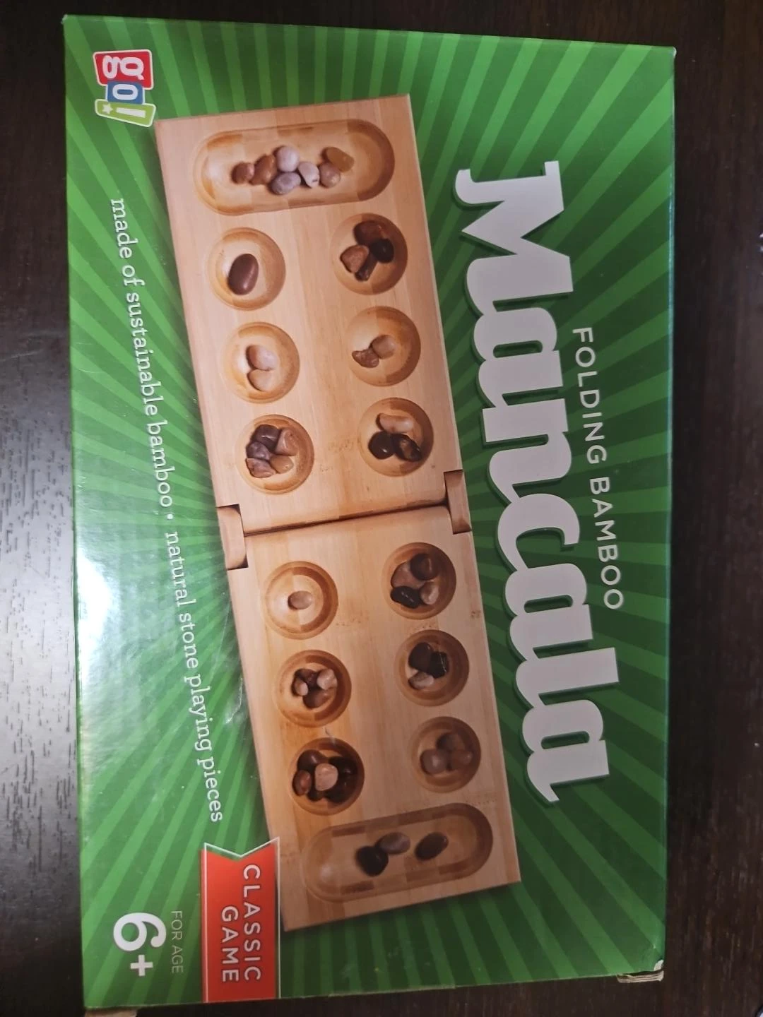 New Folding Bamboo Mancala Game