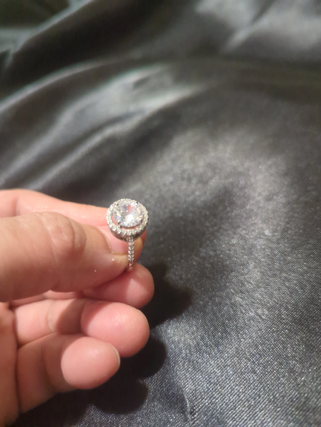 Adjustable Halo Fashion Ring - photo 4