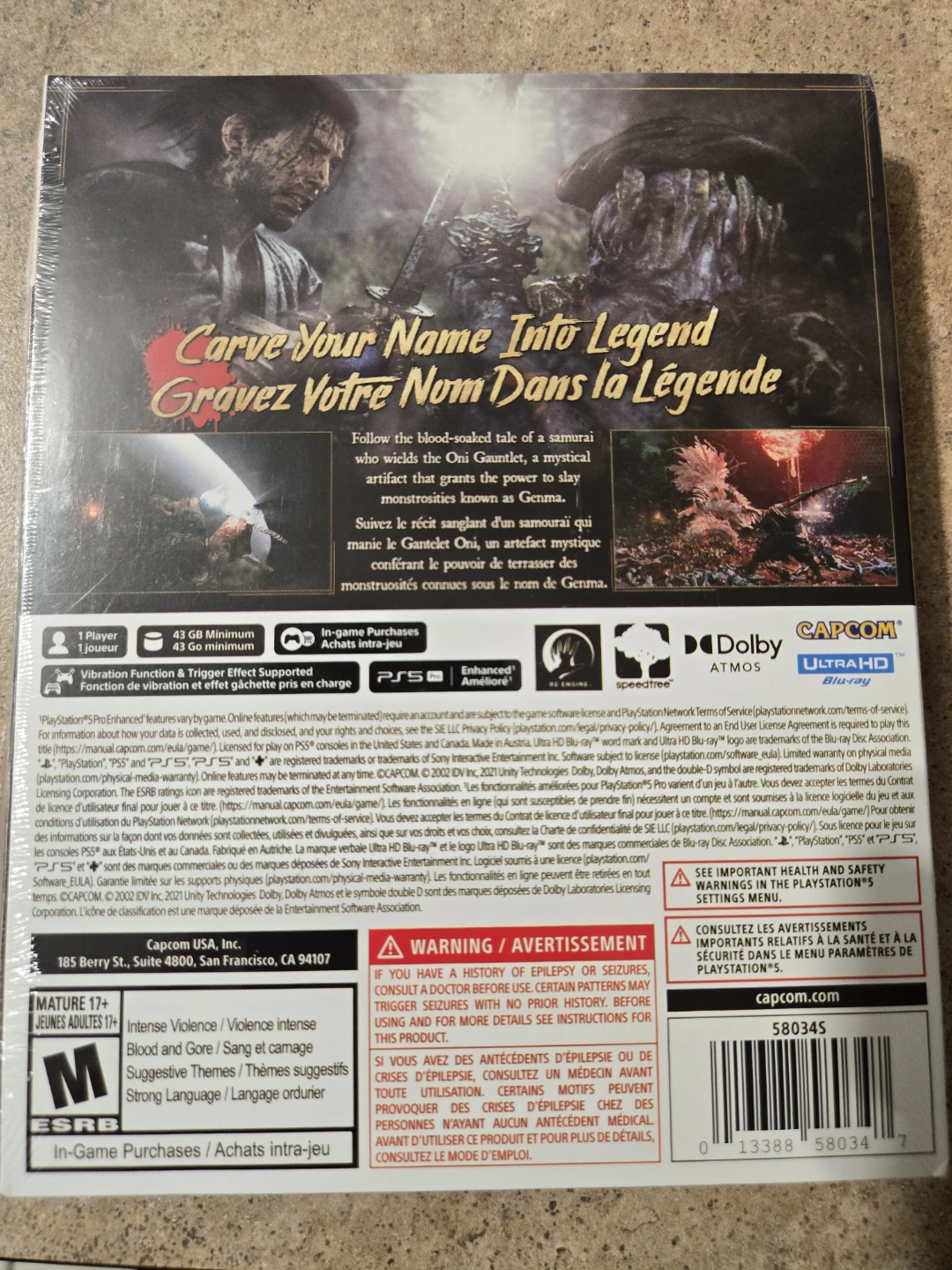 Onimusha: Way of the Sword for PS5 - photo 3
