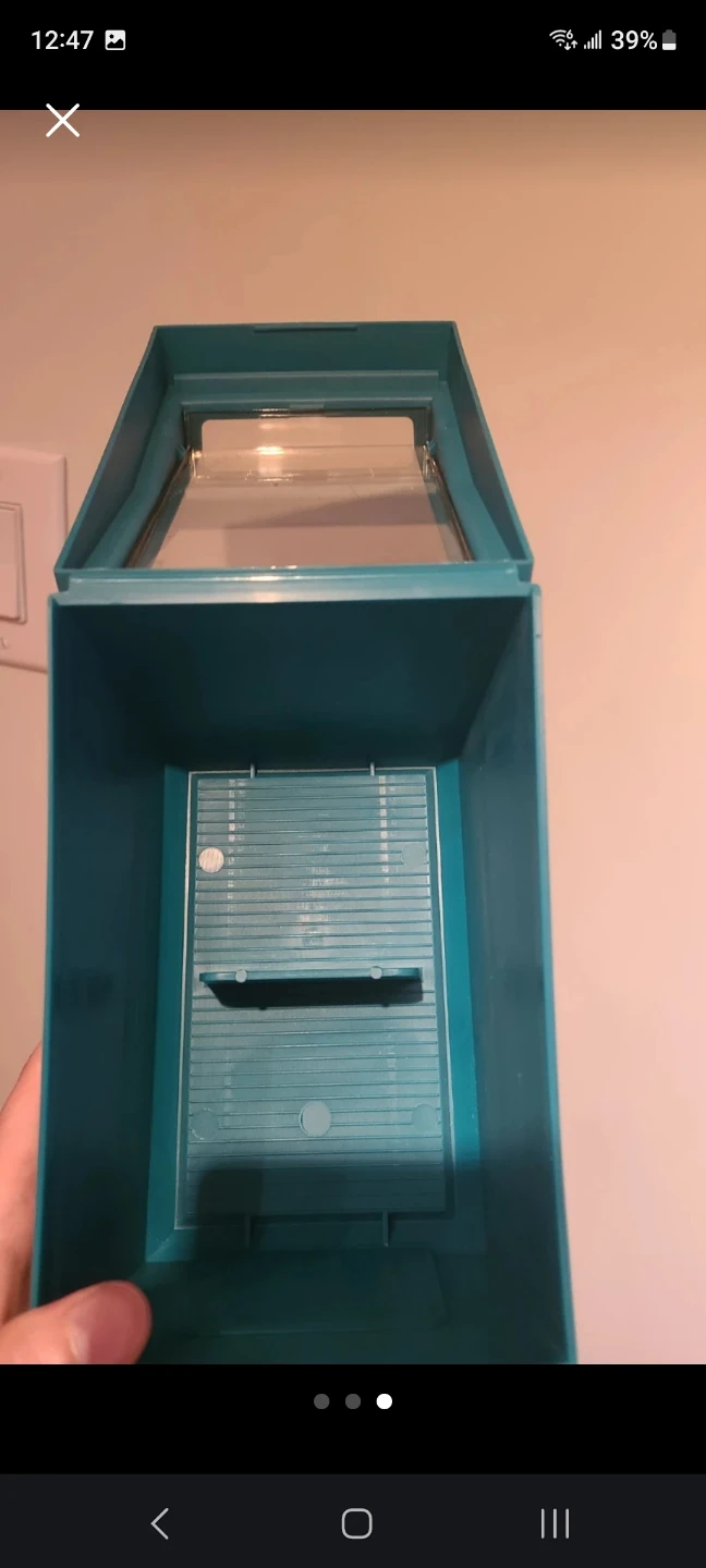 Teal Plastic Media Storage Case - photo 2