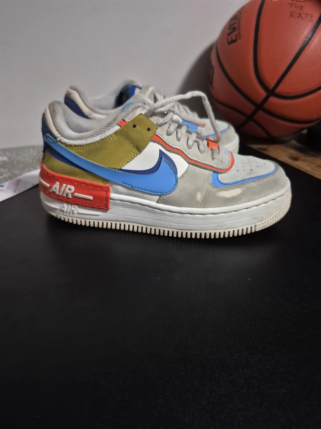 Nike Air Force 1 Shadow Multi-Colour Sneakers - photo 2