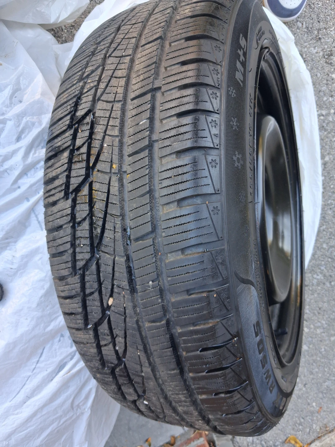 LIKE NEW! 16" Honda civic winter tires and rims. 5 x 114.3 - photo 5