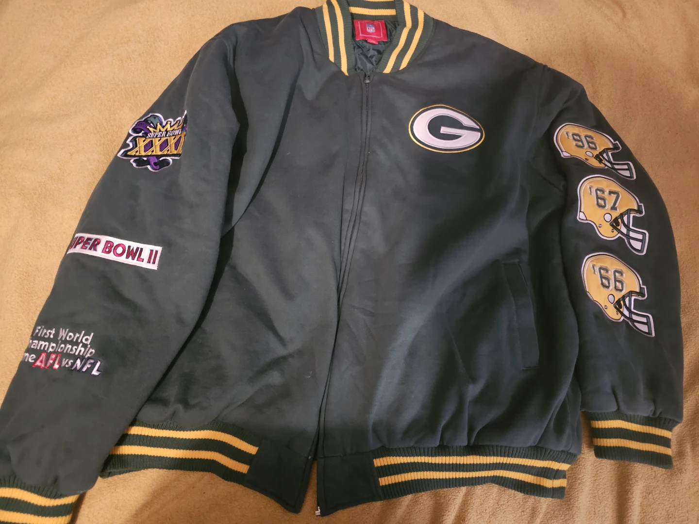 Green Bay Packers Super Bowl Champions Jacket