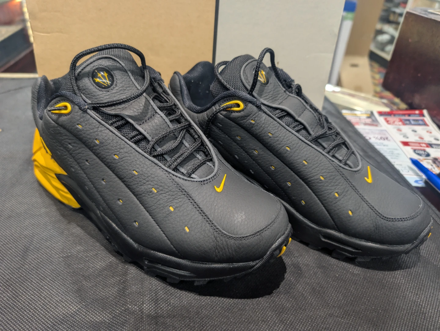 Nike NOCTA Hot Step Air Terra Black Yellow - photo 3