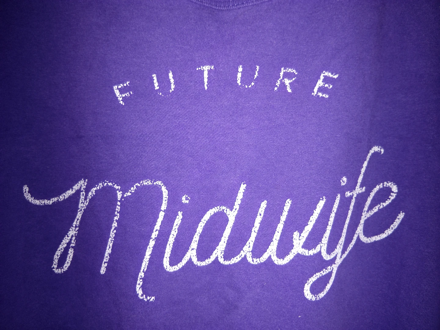 Future Midwife Purple Tank Top - photo 2