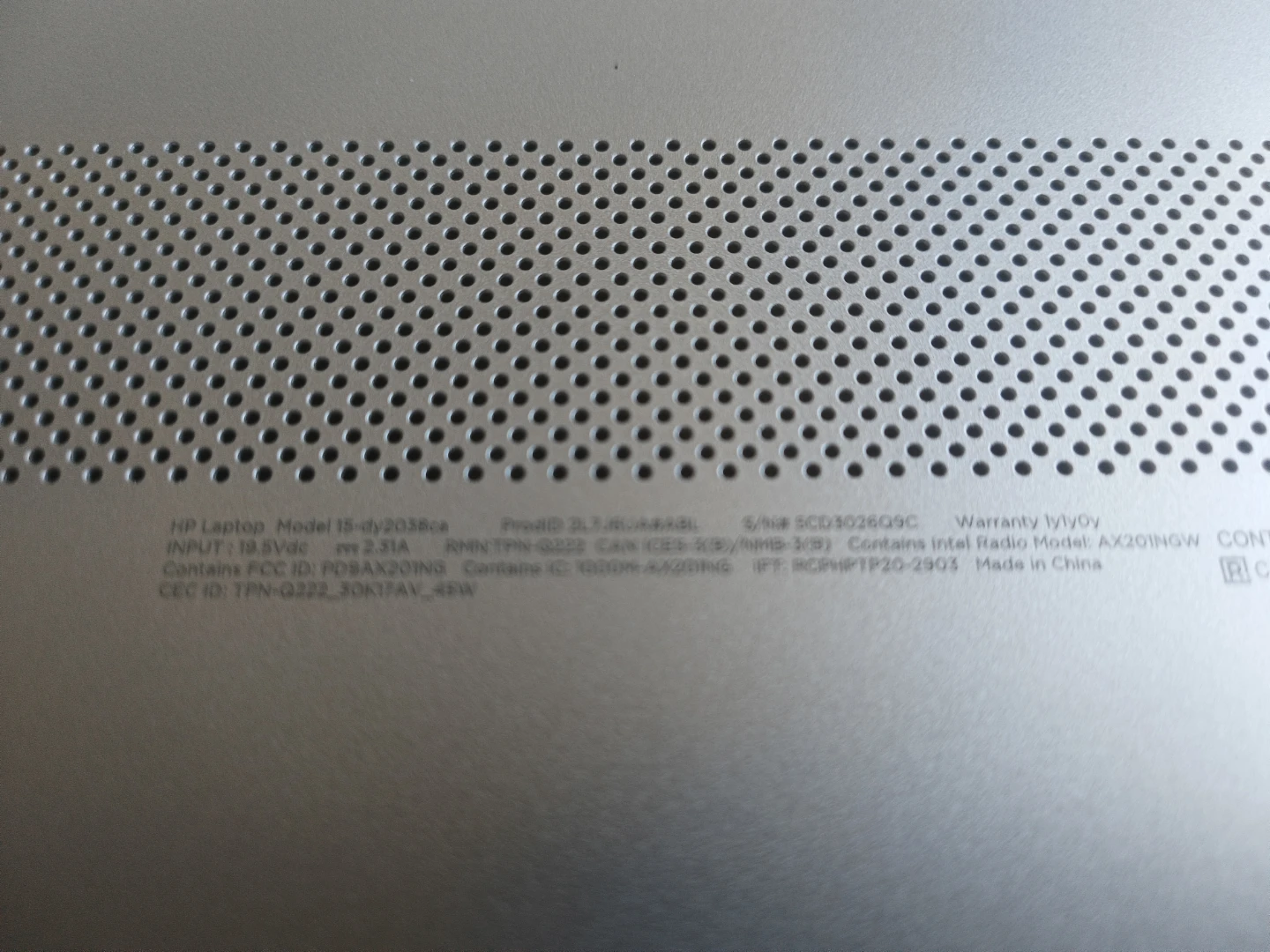 HP Laptop - i3 11th gen CPU - photo 5