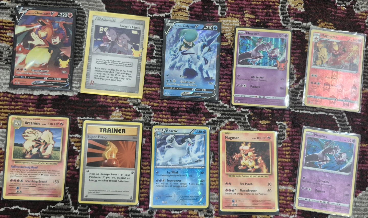 Assorted Pokemon Trading Card Collection