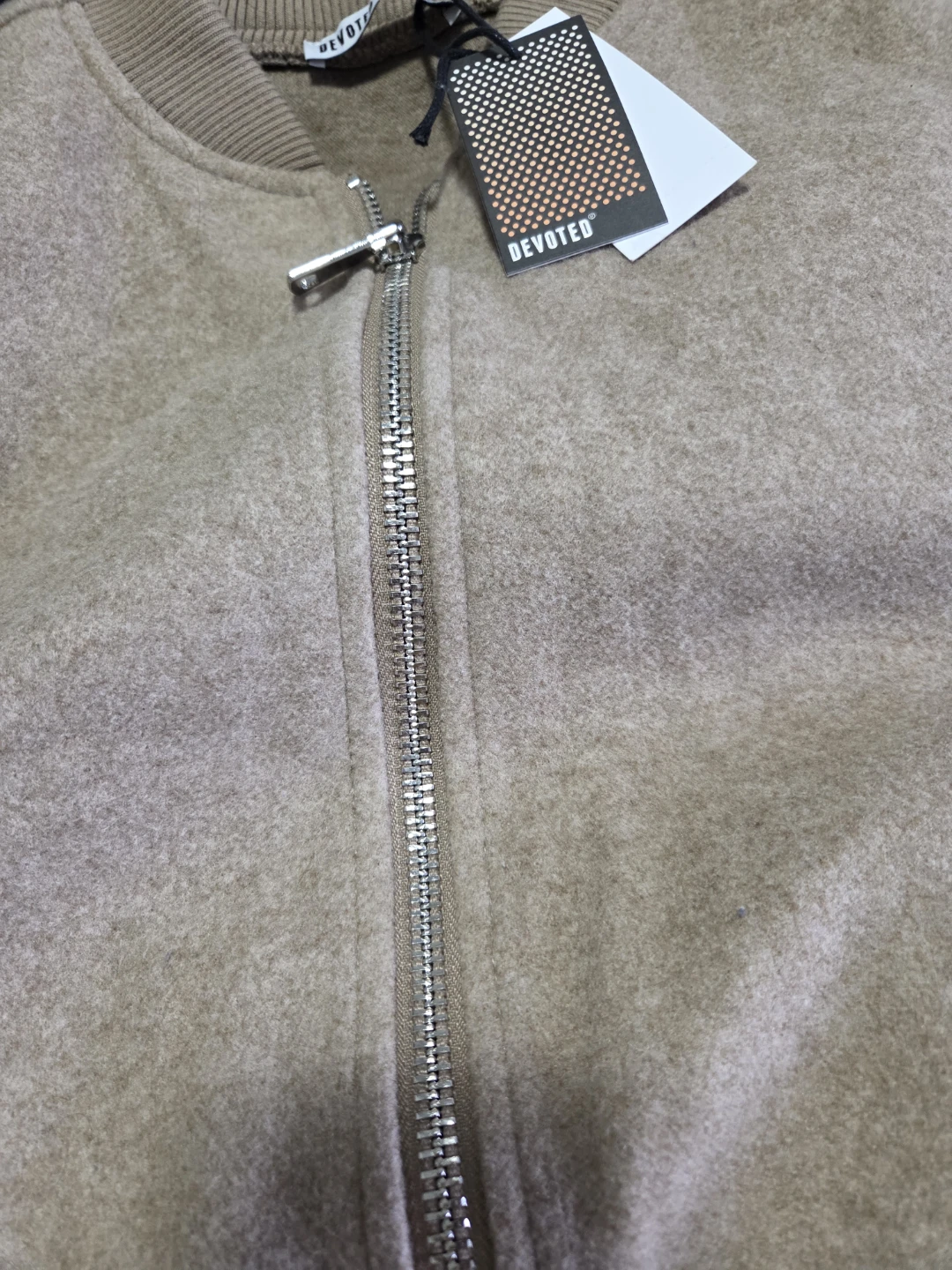 Devoted Bomber Jacket - Tan - Size Medium - photo 3