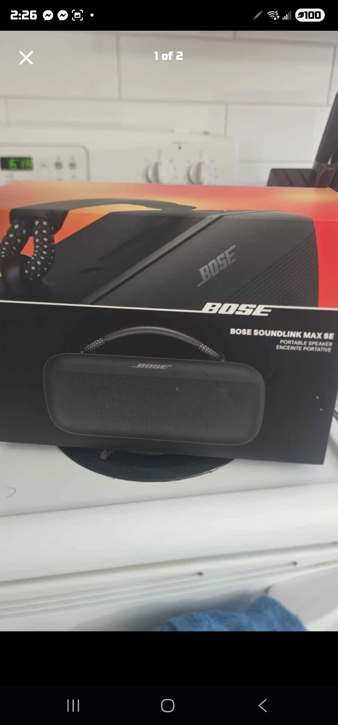 Bose SoundLink Max SE Portable Speaker