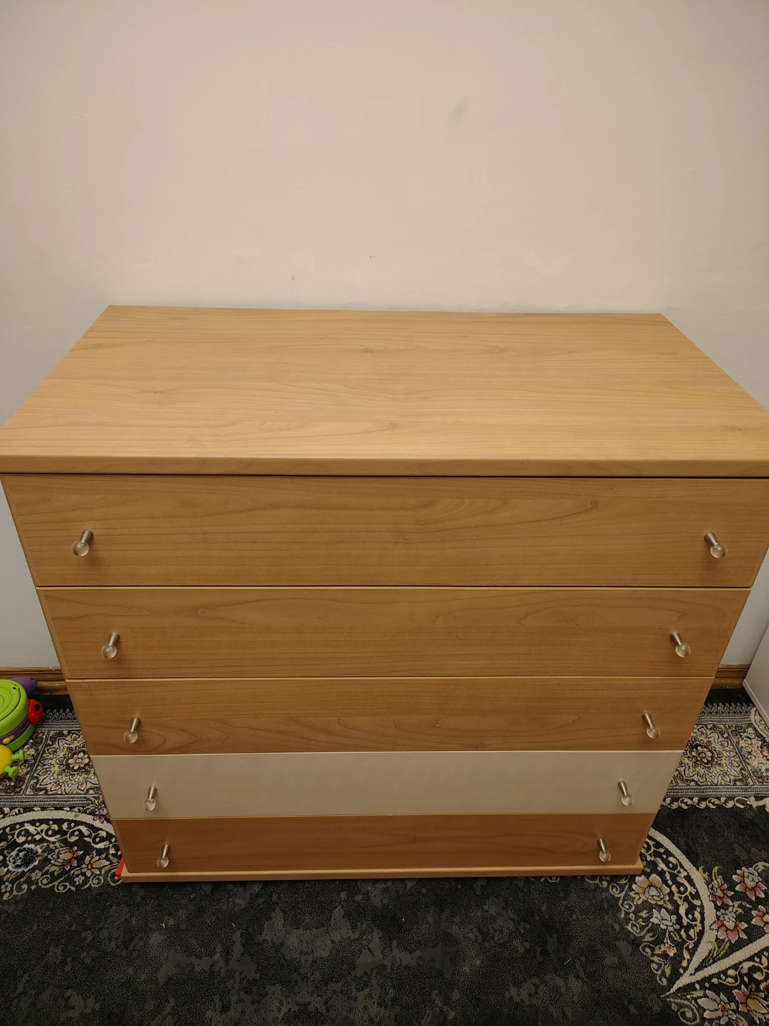 5-Drawer Wood Dresser