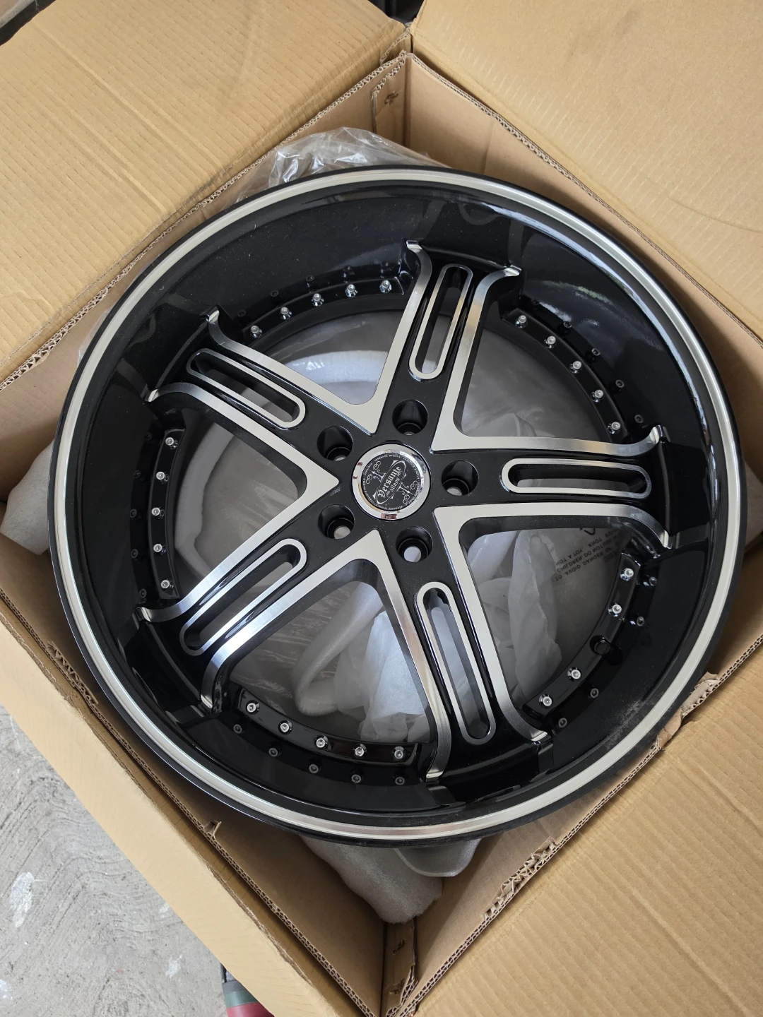 5 - 20 inch Versante rims wheels 5x112 w new tires - photo 5
