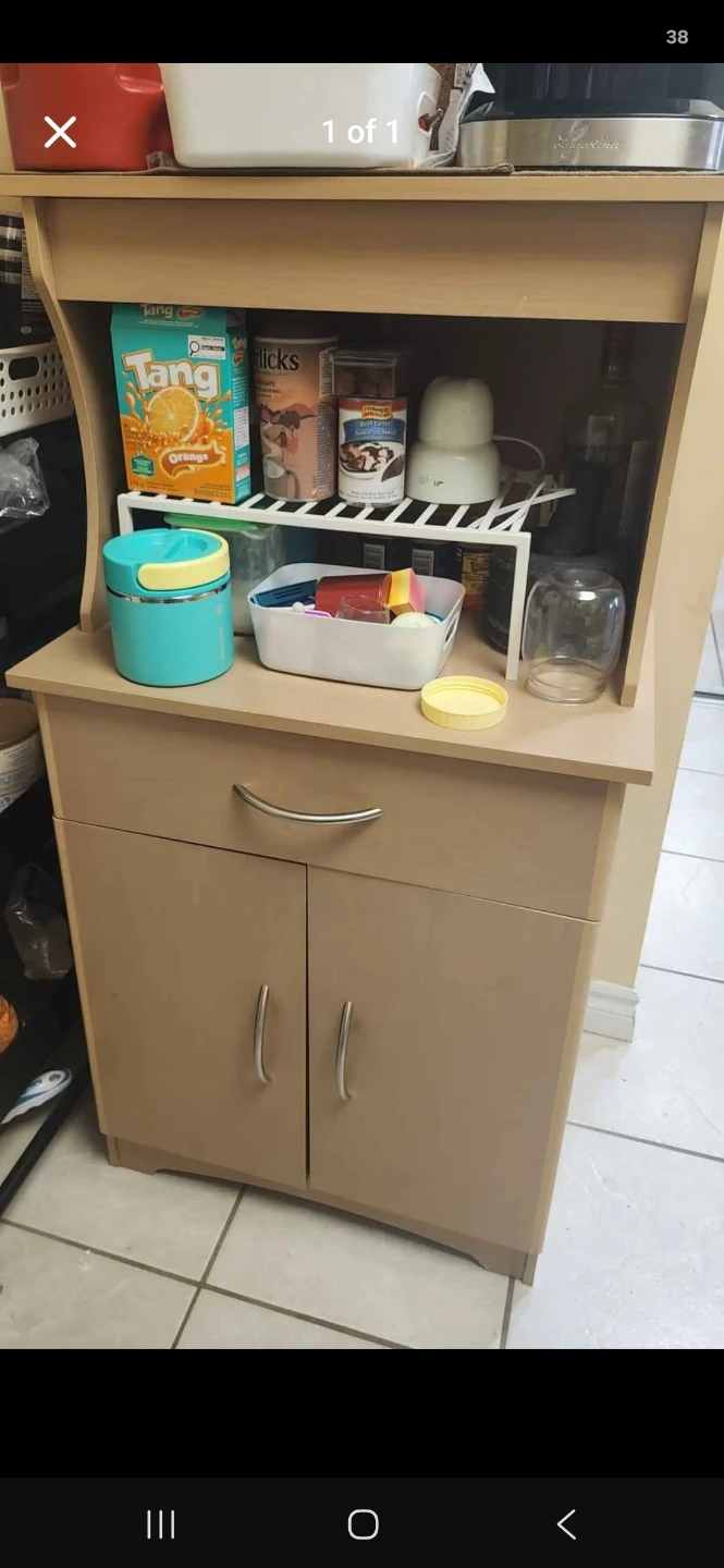 Kitchen Microwave Stand Cabinet
