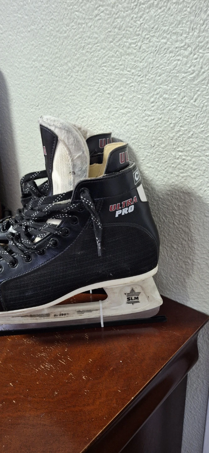 Mens size 8 skates - SLM Ultra Pro Ice Skates