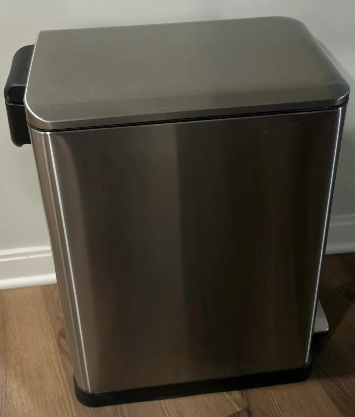 Stainless Steel Dual Compartment Recycling Trash Can