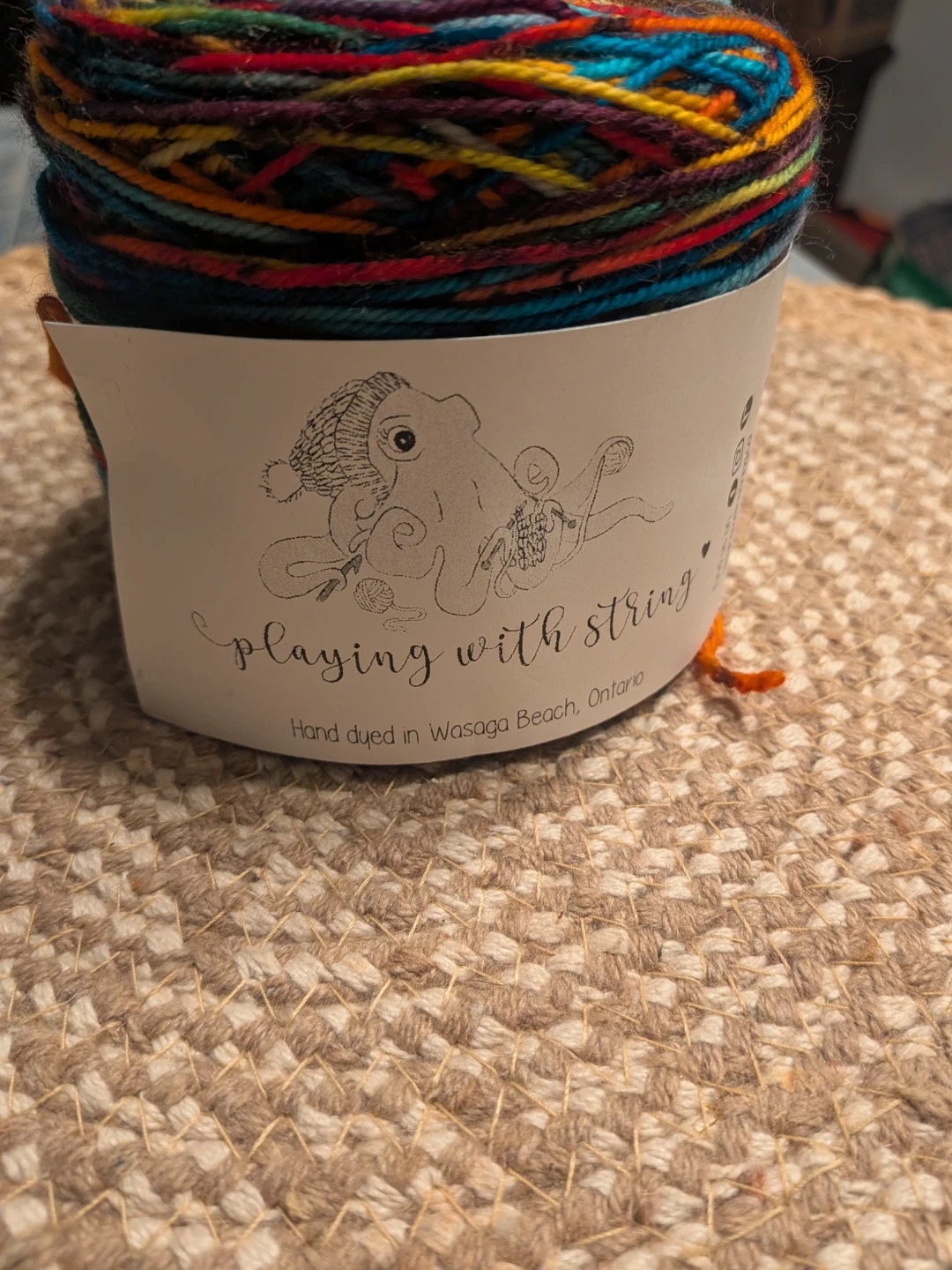 Hand-Dyed Sock Yarn - Speckle the Rainbow - photo 2