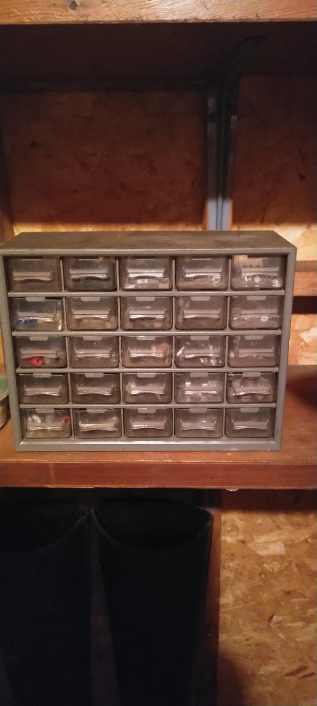 25-Drawer Parts Storage Cabinet