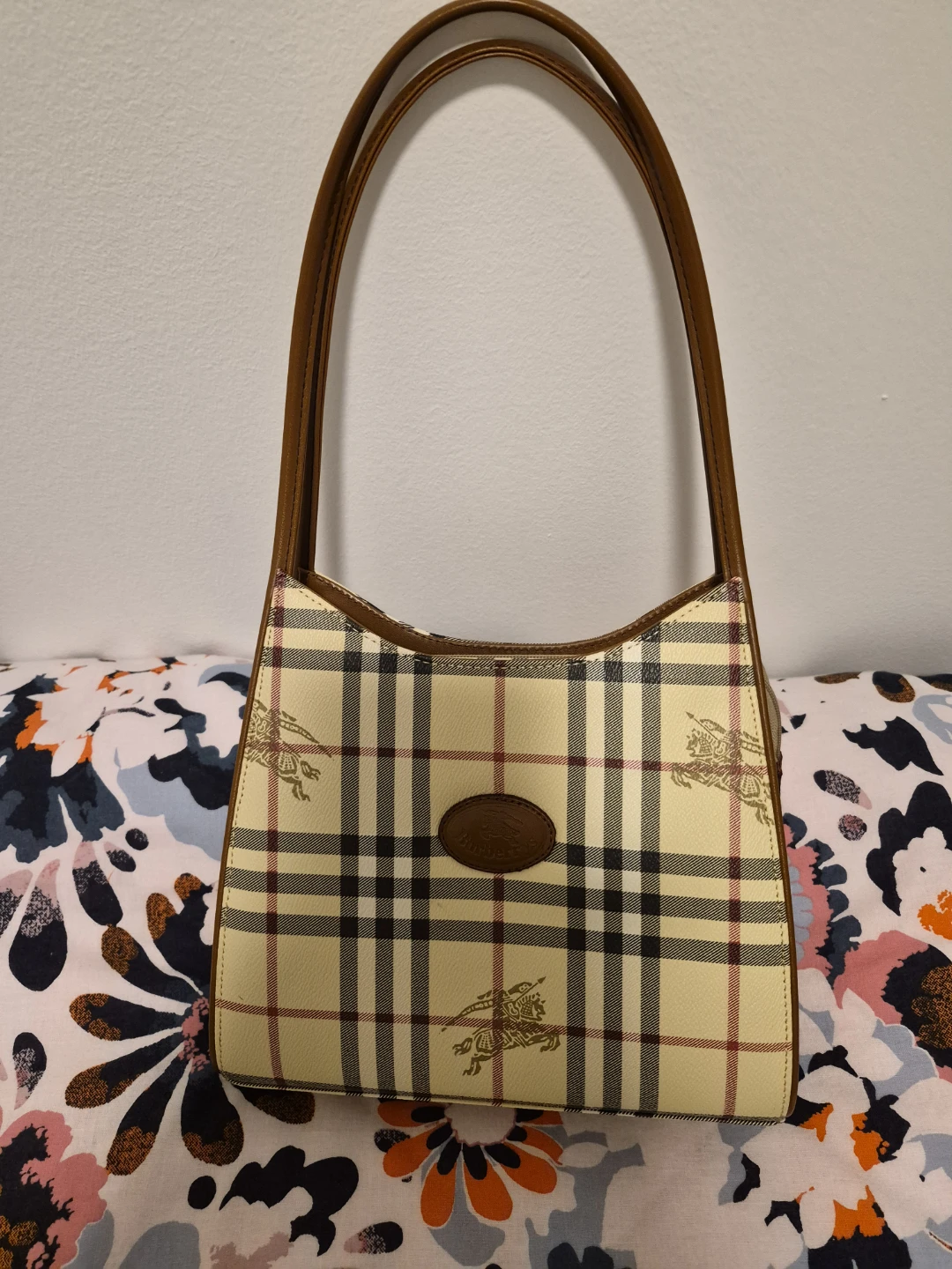 Burberry Plaid Shoulder Bag