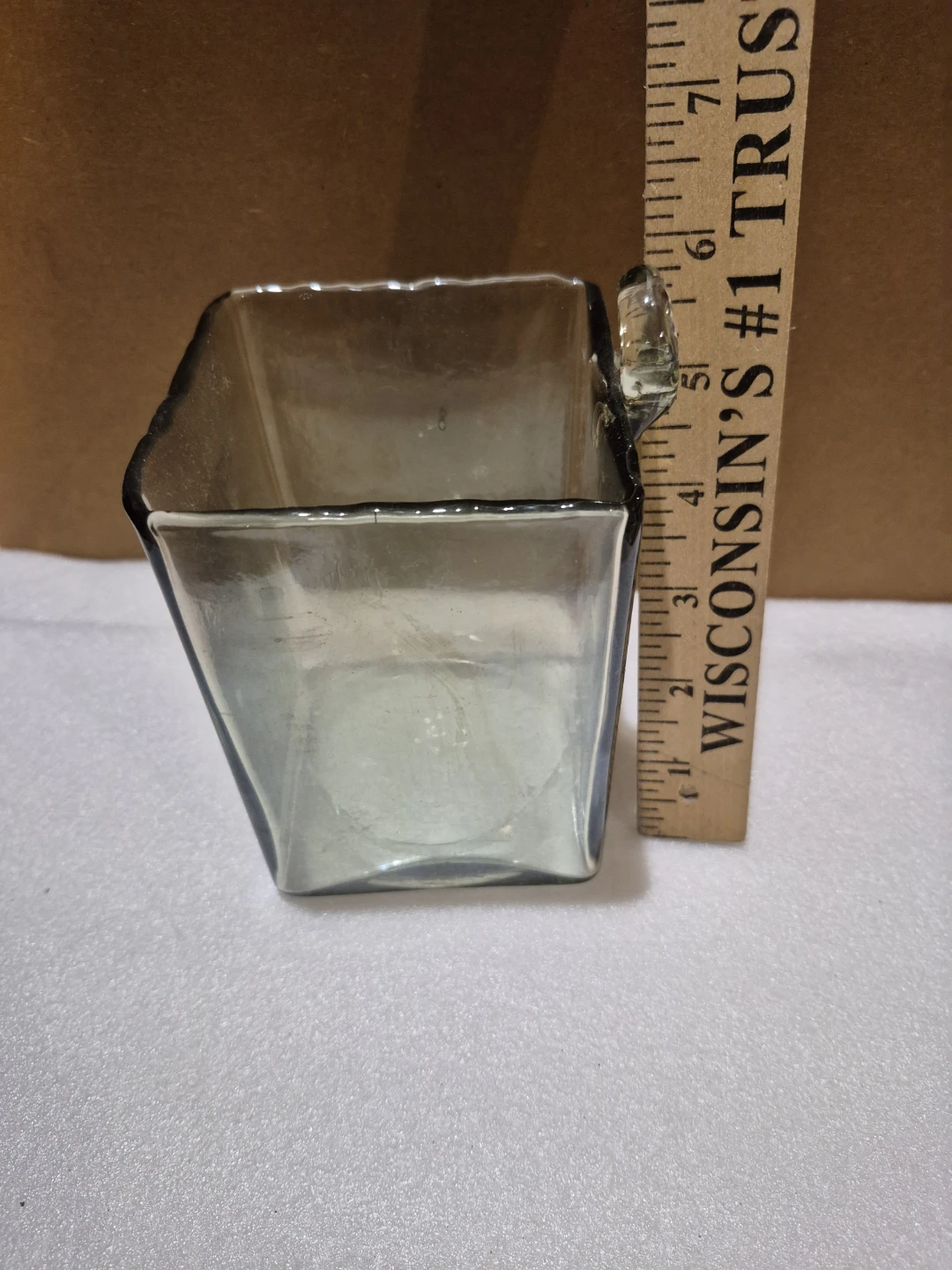 Square Glass Hanging Planter or Vase (Skokie)