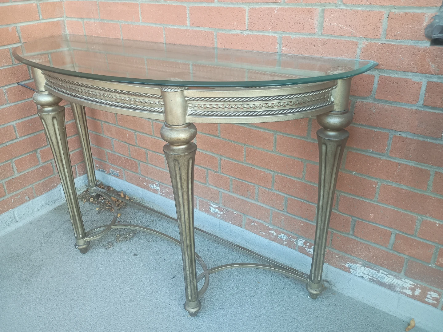 Glass Console/Auxiliary Table - photo 3