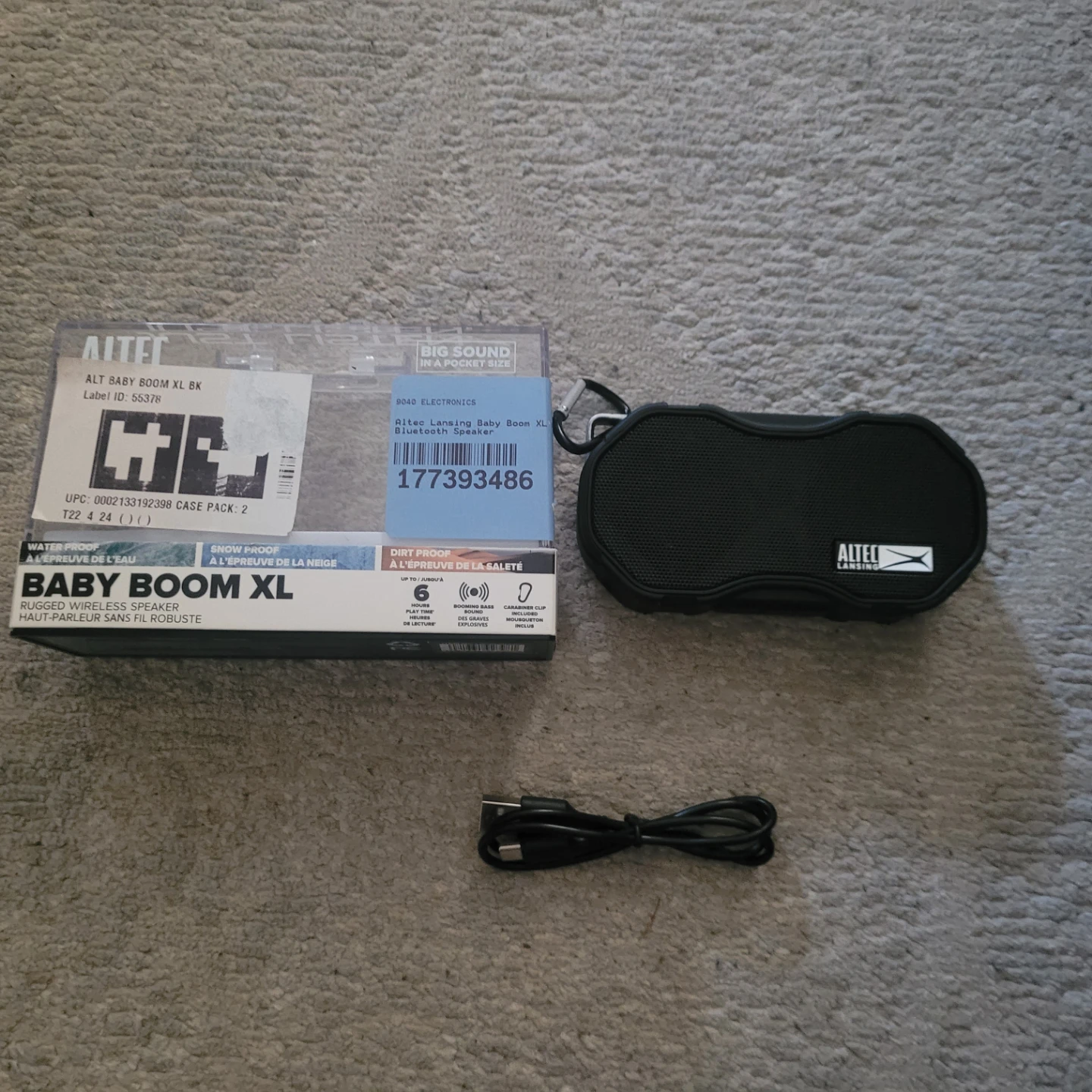 Altec Lansing Baby Boom XL Bluetooth Speaker
