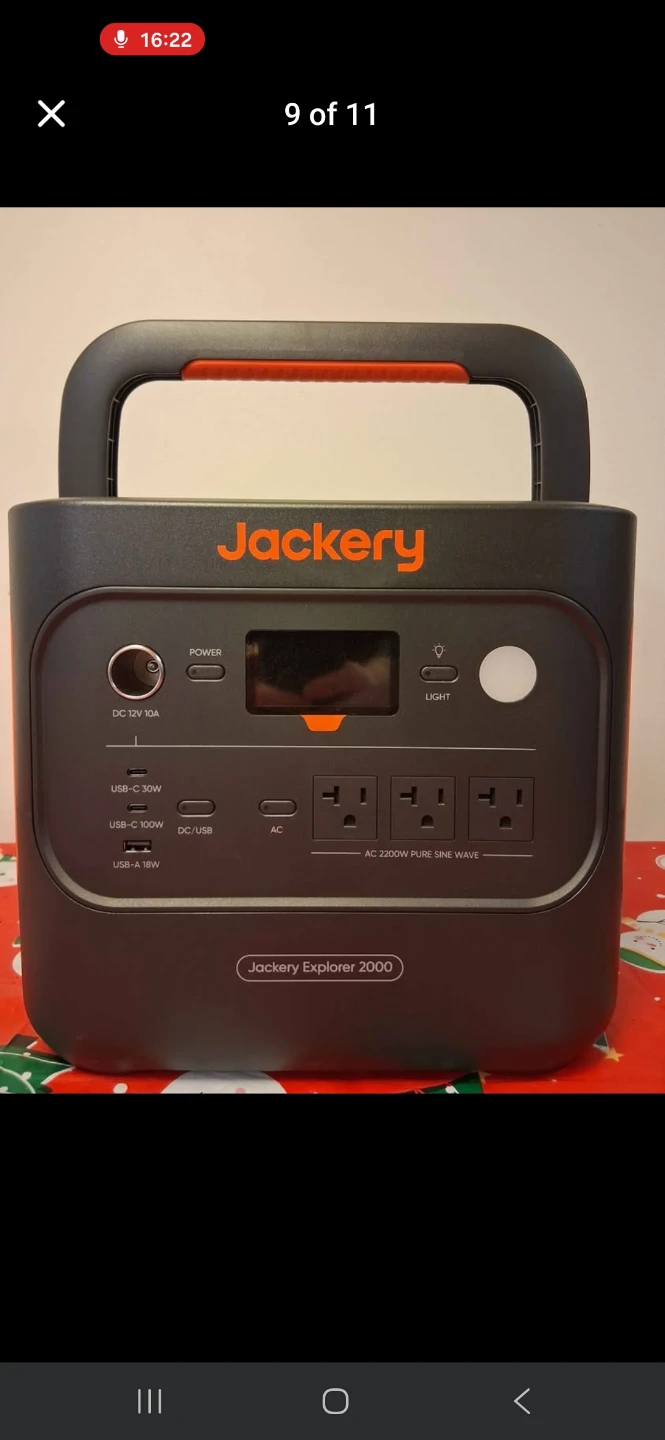 Jackery Explorer 2000 Portable Power Station - photo 3
