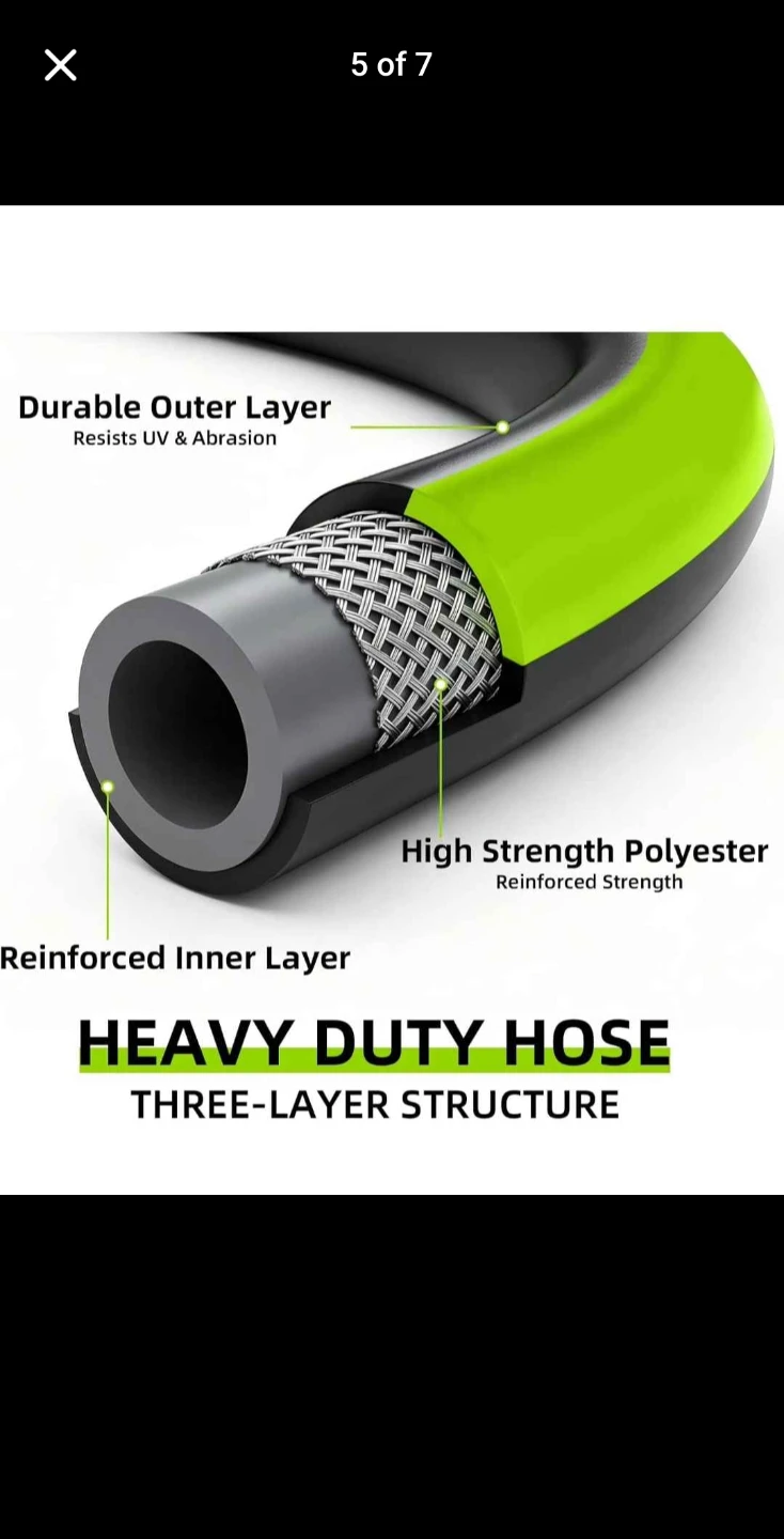 Averlio Heavy Duty Water Hose 50ft - photo 4