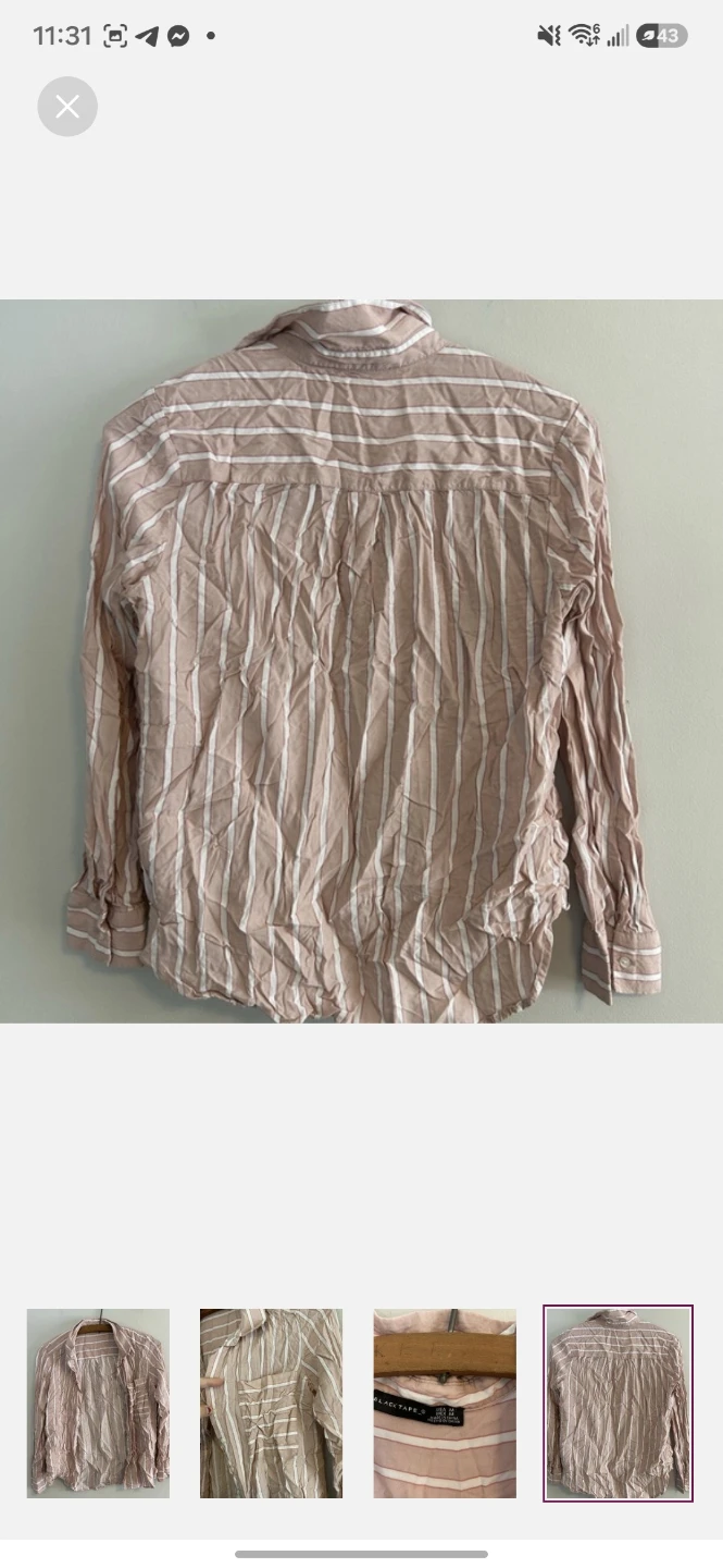 Black Tape Striped Shirt - photo 4