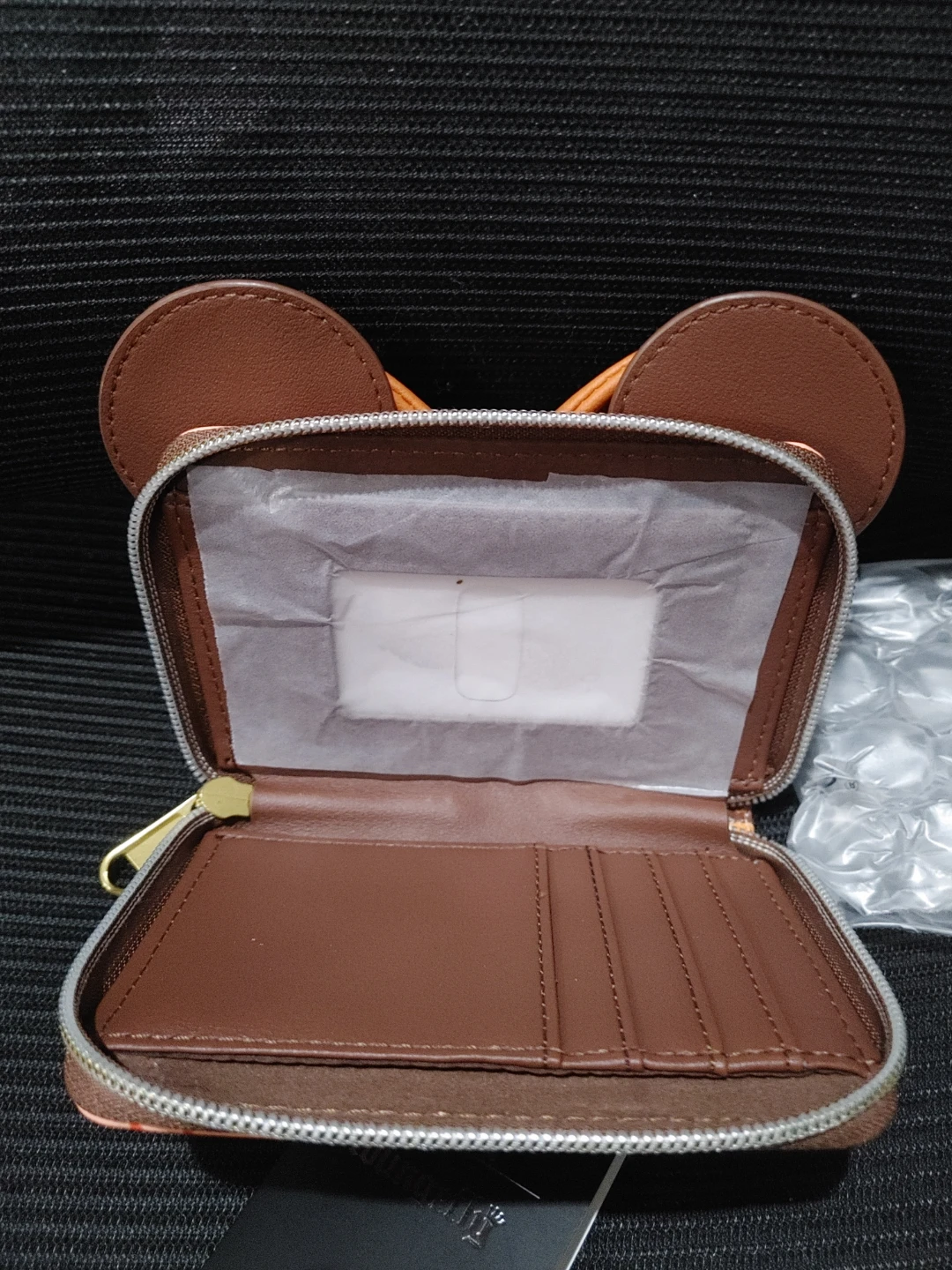 Disney Loungefly Mickey Mouse Fall Pumpkin - Brand New Wallet - photo 3