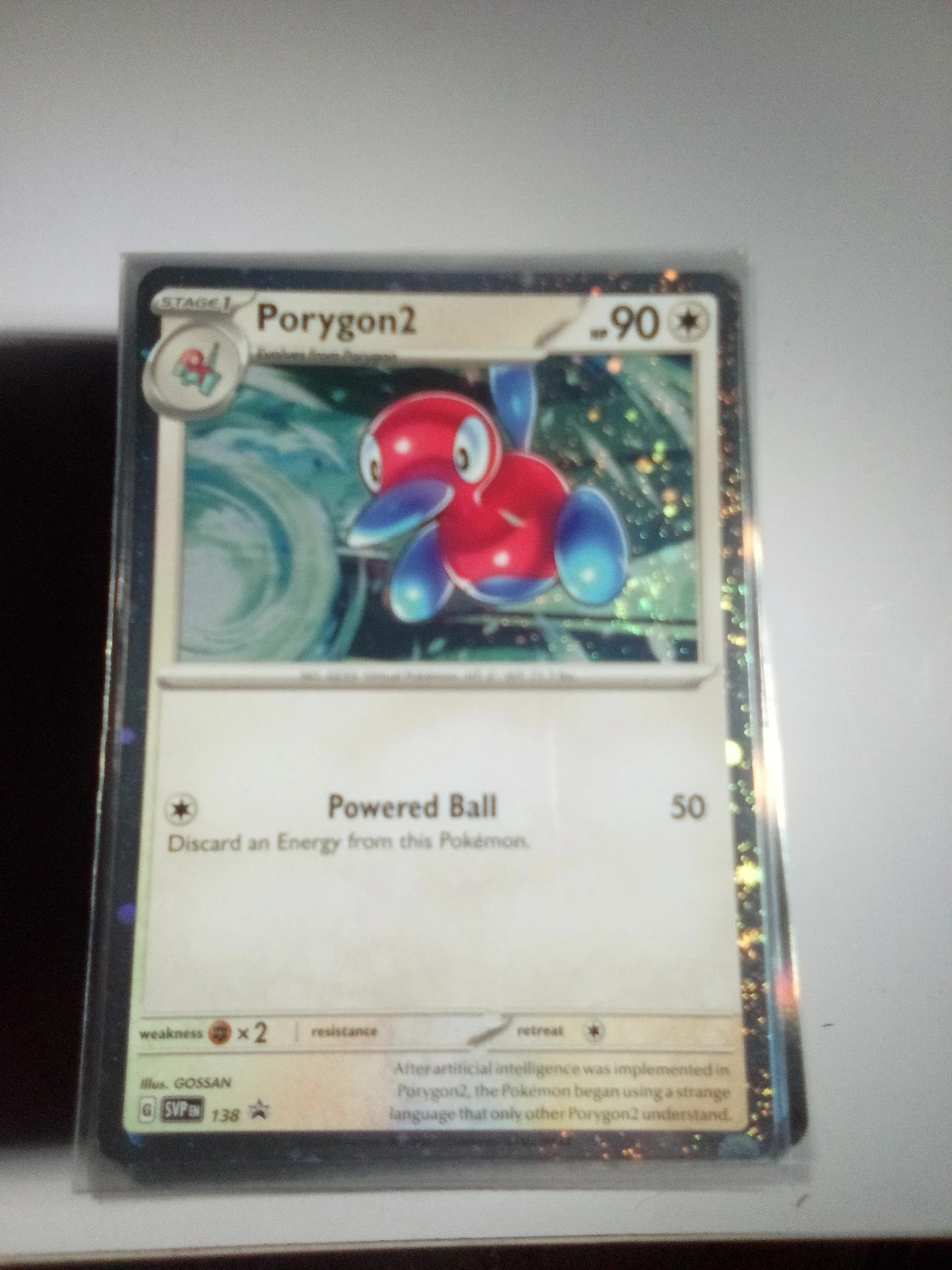Pokemon Card Porygon2 SVPEN 138