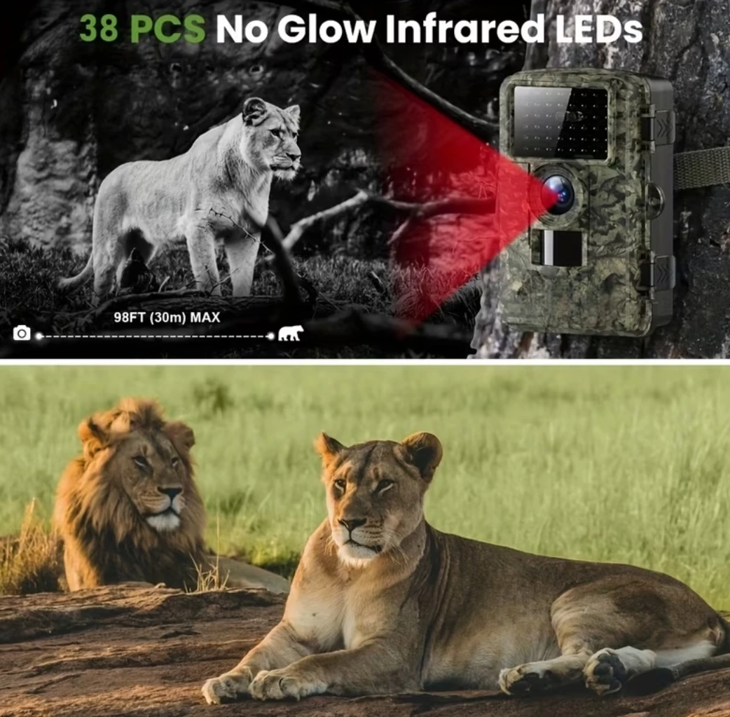 4K Trail Camera with 32GB Memory Card - photo 3