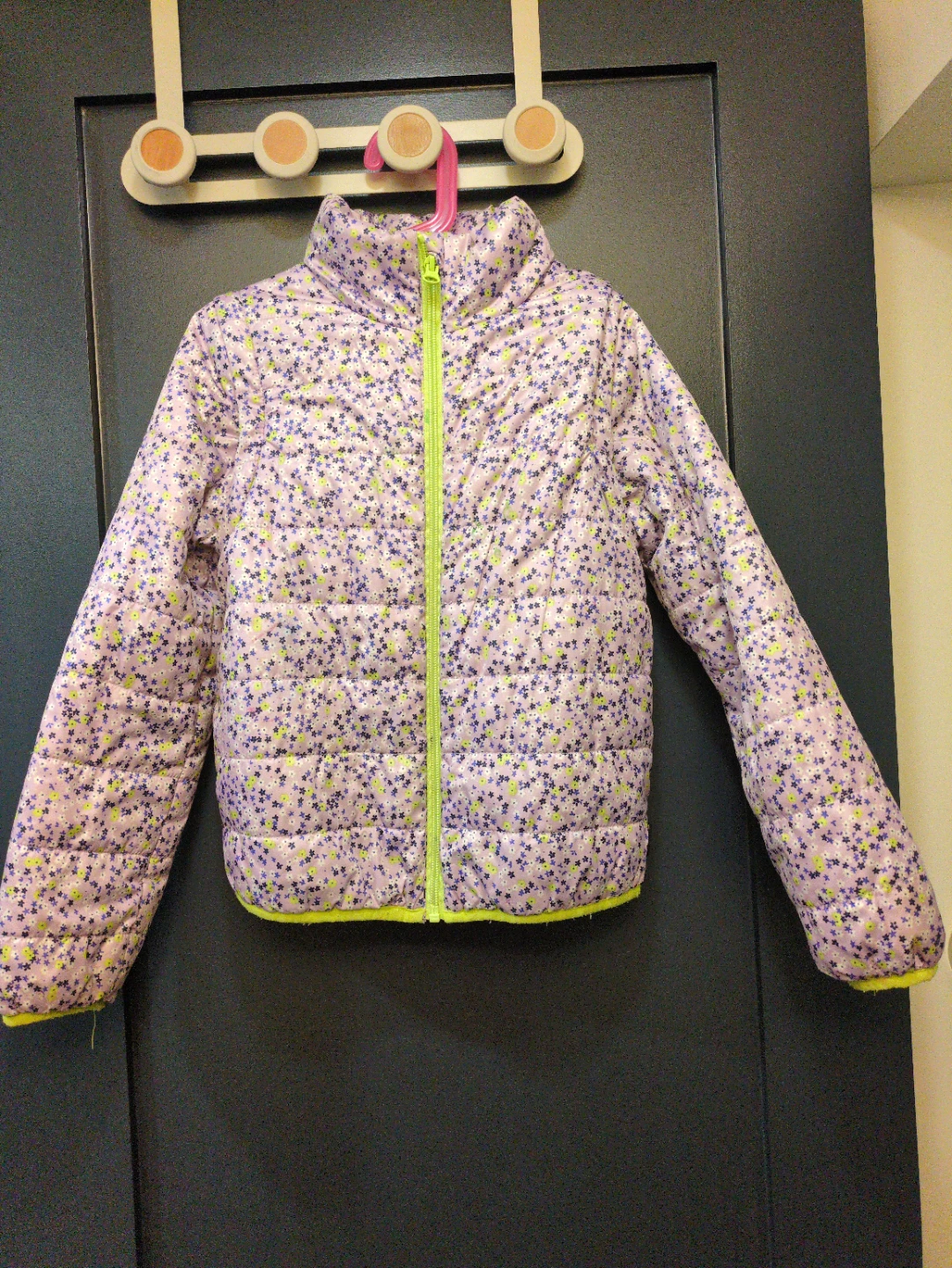 Joe Fresh floral puffer jacket