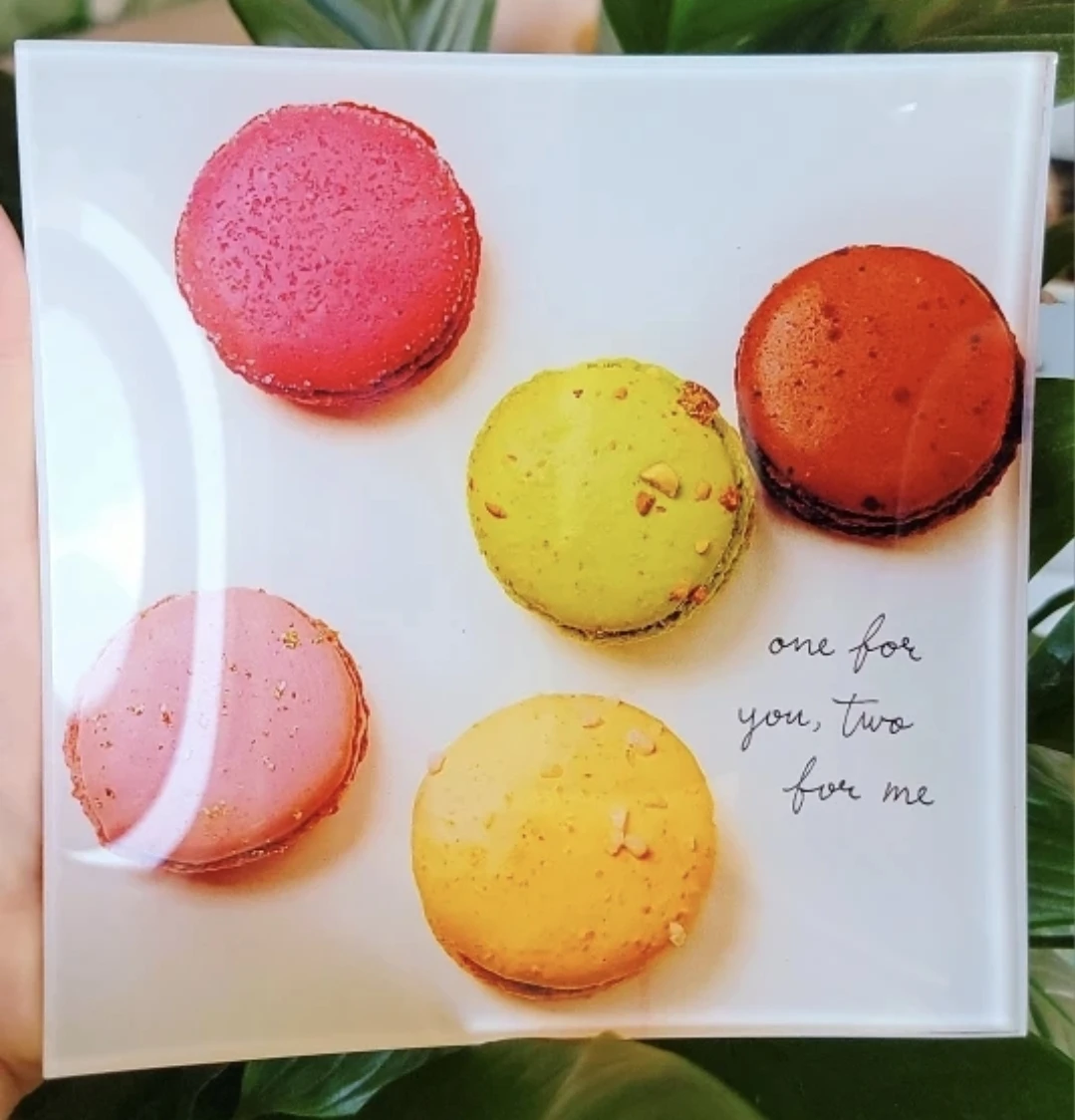 Kate Spade Macaroons Square Dish Snap Happy & Champagne flutes - photo 2