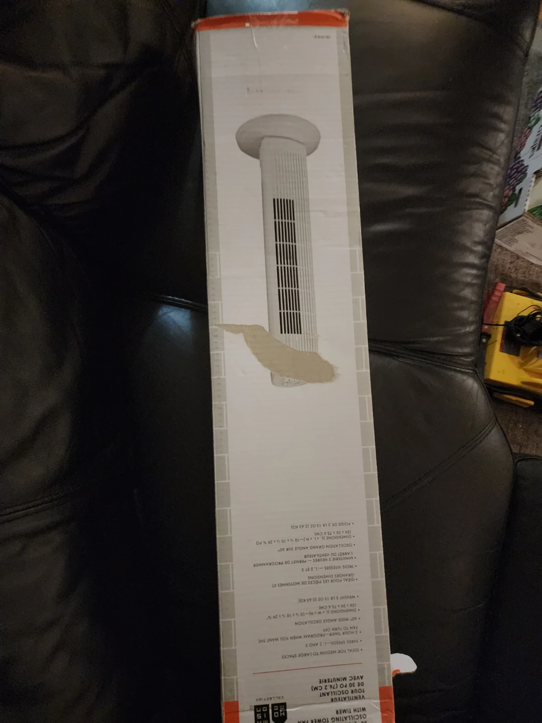 Home Collection 30-inch Oscillating Tower Fan