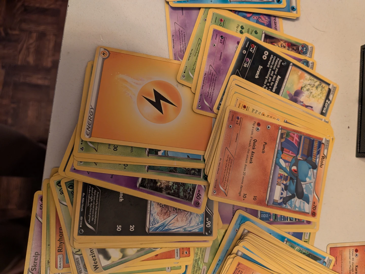 Assorted Pokemon Trading Cards Bundle